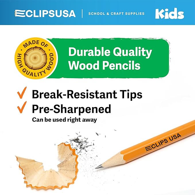 Pencils Bulk, Pencils #2, Number 2 Pencils, Pre-Sharpened Pencil Bulk, School - Image 5
