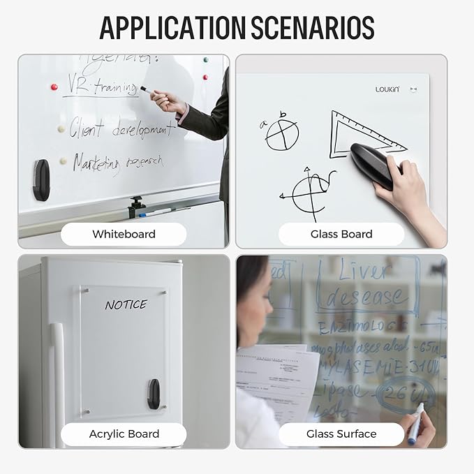 loukin Dry Erase Eraser Refill Pads - Image 6
