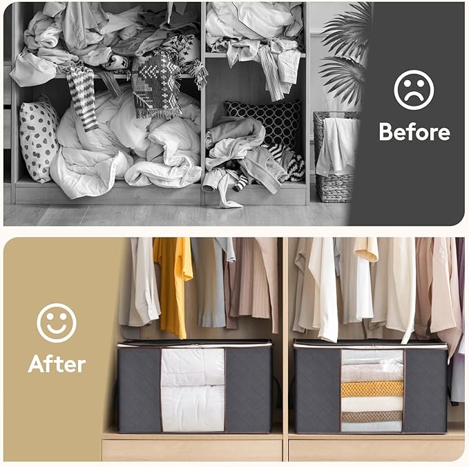 Lifewit 18 Pack Clothes Storage Bins - Image 7
