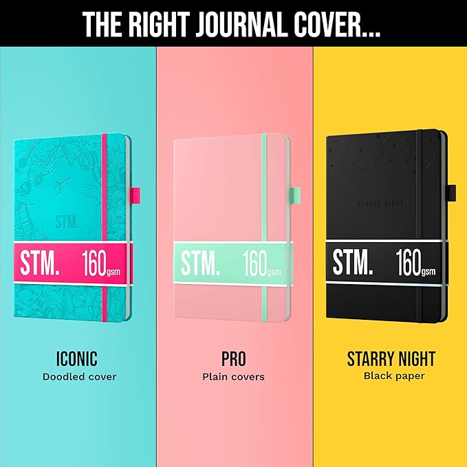 Bullet Dotted Journal Dot Grid Notebook | B5 Daily Journaling Notebooks - Image 2