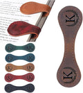 Artlaza Personalized Magnetic Leather Bookmark, 26 Letters Custom Leather by Artlaza