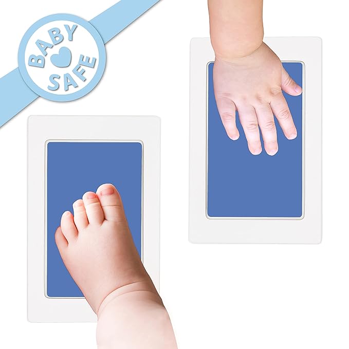 Large Clean Touch Ink Pad for Baby Handprints and Footprints – Inkless Infant - Image 7