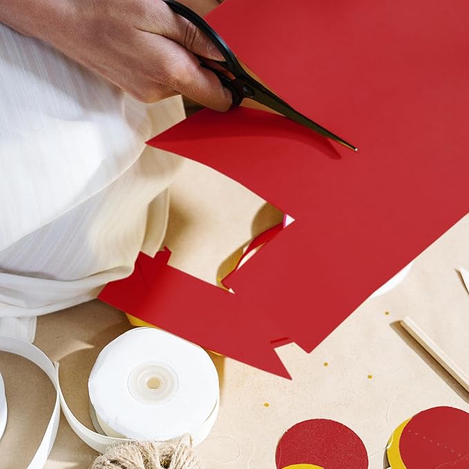 50 Pack Red Cardstock 8.5 x 11 65lb Printer Paper, Goefun Red Card Stock Paper - Image 6