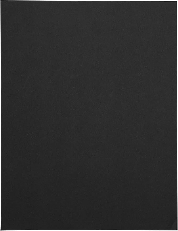 LUXPaper 8.5" x 11" Paper | Letter Size | Midnight Black | 28lb. | 1, 000 Qty by LUXPaper