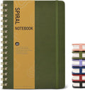 Dotted Spiral Journal Notebook, A5 Hardcover Spiral Journals by Unknown