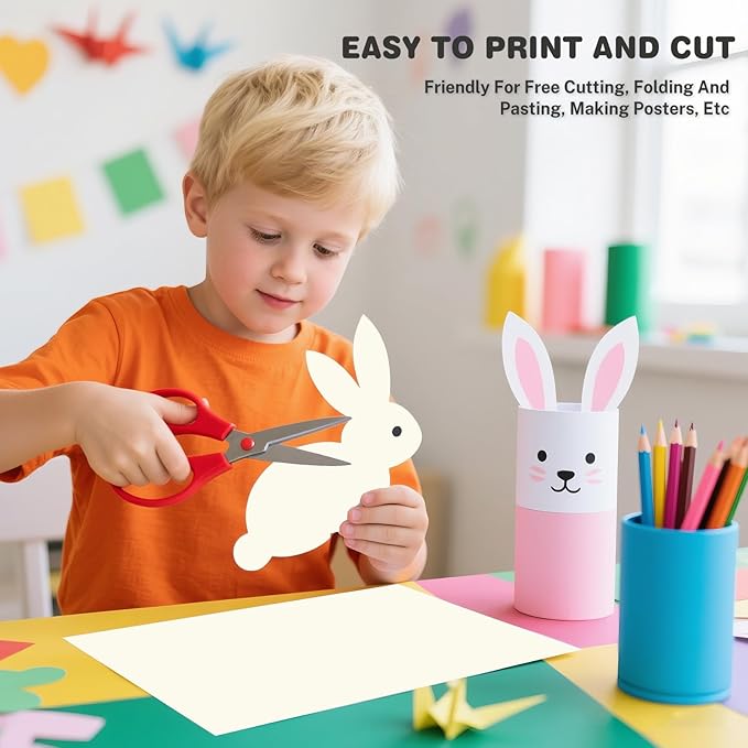 Cream Cardstock 8.5 X 11, 120 Sheets Card Stock, 75lb/ 200gsm Copy Paper - Image 5