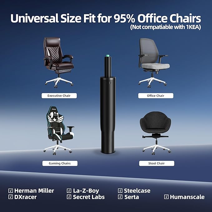 7 Inches to 11 Inches Short Office Chair Cylinder Replacement, Heavy Duty 1000 - Image 7