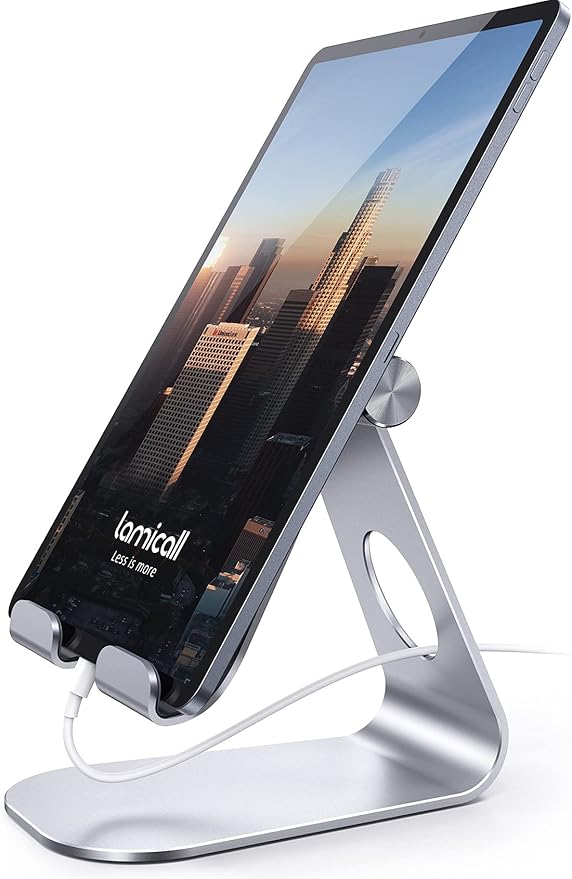Lamicall Tablet Stand, Adjustable Tablet Holder by Lamicall