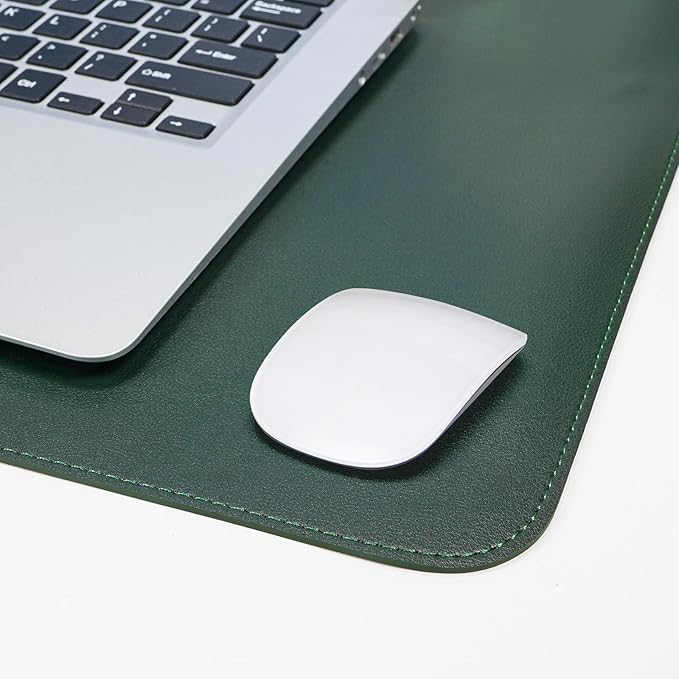 Leather Desk pad Protector, Large Desk mat - Image 4