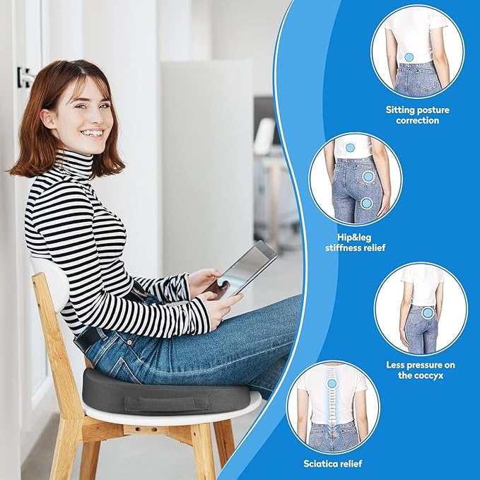 XXL Seat Cushion Office Car Seat Cushion, Memory Foam Cushion - Image 8