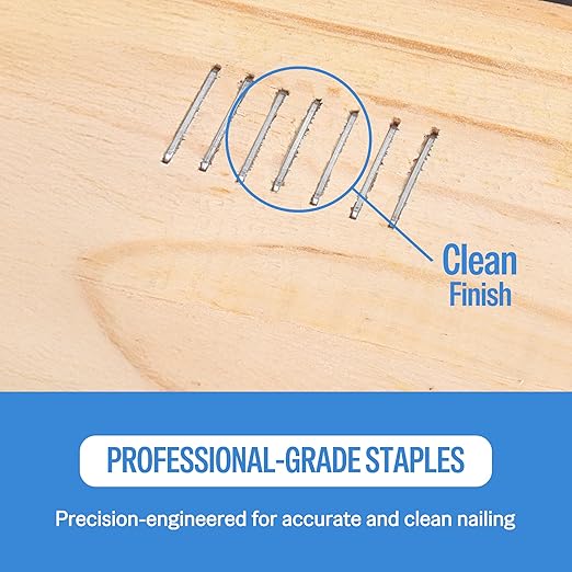 meite 21 Gauge 1/2-inch Crown Upholstery Staples, 304 Stainless Steel - Image 9