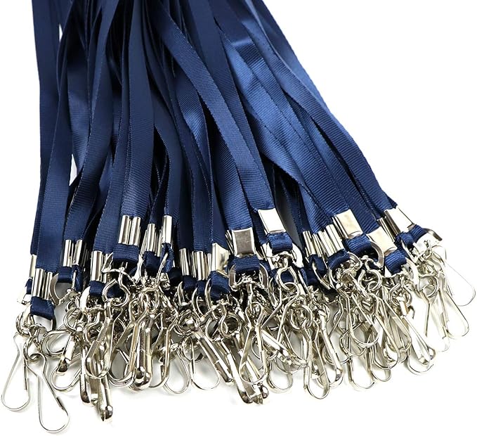 Beebel Navy Blue Lanyard Bulk Lanyards - Image 3