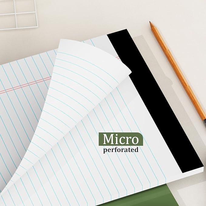 AILZFEI 720 Sheets Legal Pads 8.5 x 11 College Ruled White Paper Note Pads 24 - Image 5
