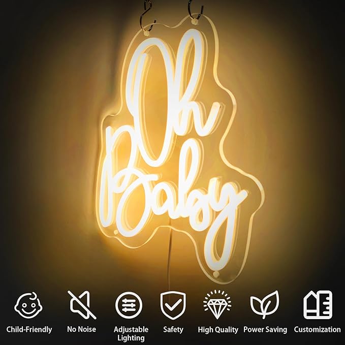 Custom Neon Signs for Wall Decor, Large Led Neon Light Signs Personalized for - Image 3