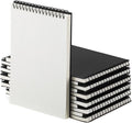 Engrowtic 8 Pack Graph Paper Spiral Notepad A5 Top Wirebound Notepad Grid by Engrowtic