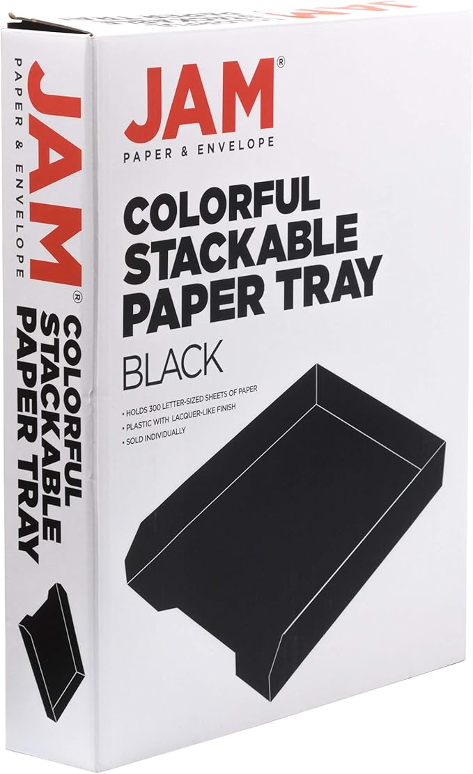 JAM PAPER Stackable Paper Trays - Image 6