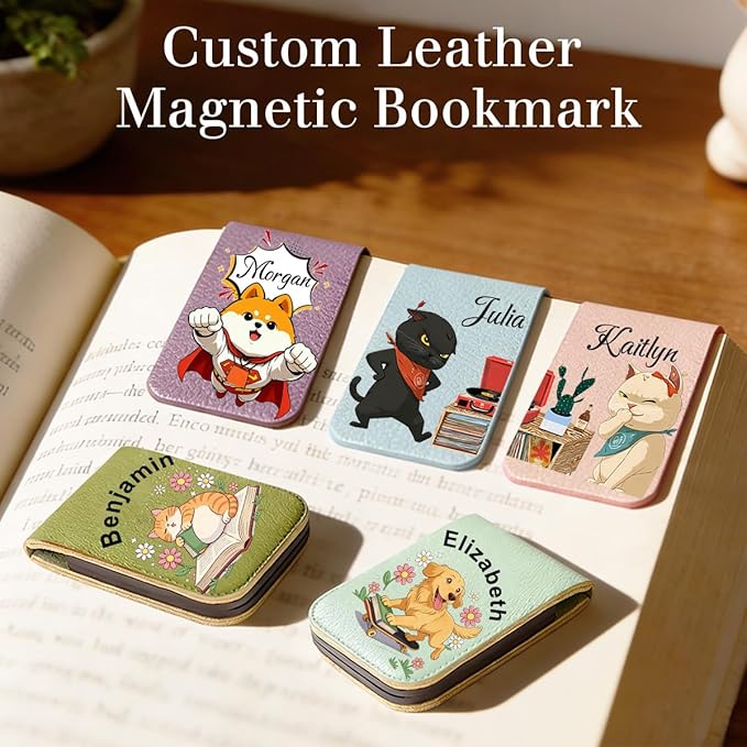 Magnetic Bookmark Clip Personalized - Image 2