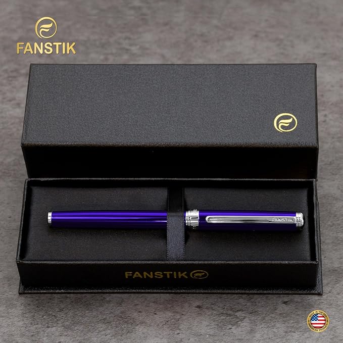 FANSTIK Customized Luxury Rollerball pen, fancy gift set - Image 3