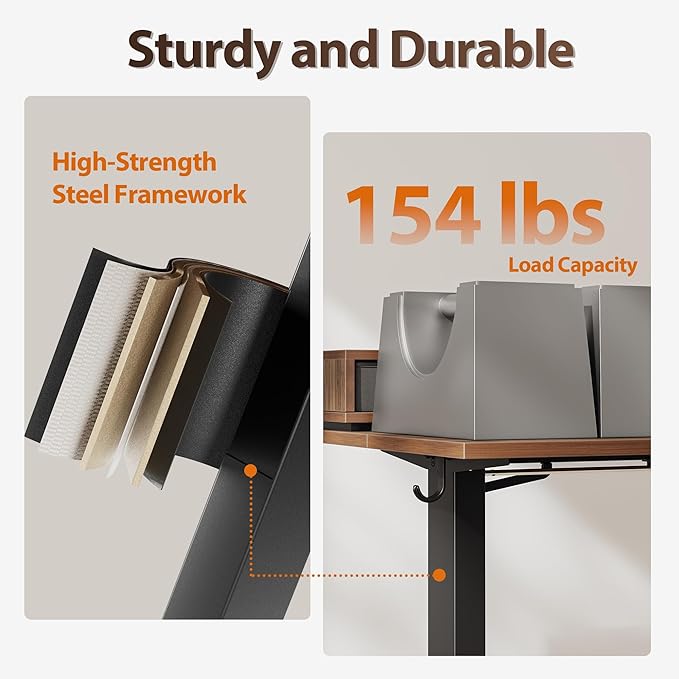 Agilestic 55 Inch Electric Standing Desk - Image 7