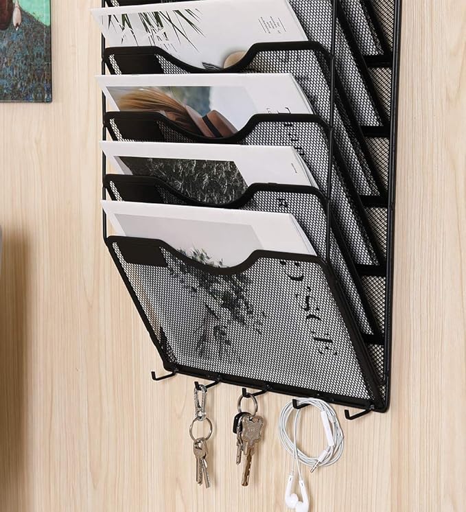 EasyPAG 8 Pocket Mesh Wall File Organizer - Image 4