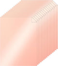 Silunkia 40 Sheets Pink Shimmer Cardstock 8.5 x 11 Crafts Paper, 75lb by Silunkia
