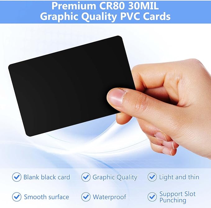 500 Pack - Premium Blank PVC Cards - Image 6