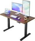 HUANUO 55 x 28 inch Electric Standing Desk Adjustable Height, 4 Memory Height by HUANUO