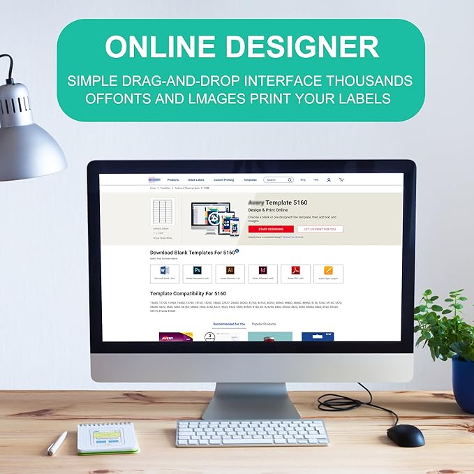 L LIKED Printable Address Labels, 15000 Labels, 30 per Sheet, Blank Mailing - Image 4