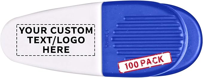 100 Magnetic Memo Holders Set by DISCOUNTPROMOS