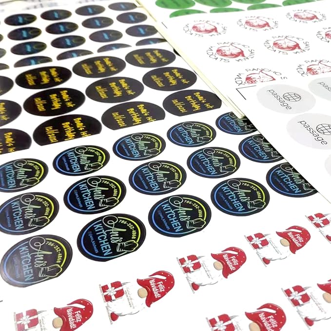 100-500 Custom Stickers Personalized Labels, Customized Stickers - Image 4