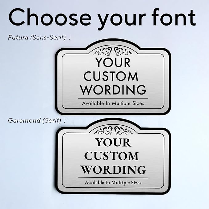 Custom Decorative Outdoor Metal Sign - Image 9
