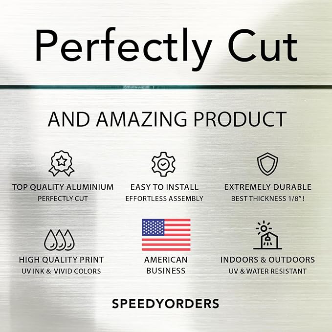 Custom Metal Signs, Personalized Aluminum, Safety Signs - Image 7