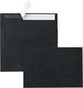 Silunkia 100 Packs Black Blank Cards and Envelopes 4.25 x 5.5 Heavyweight by Silunkia