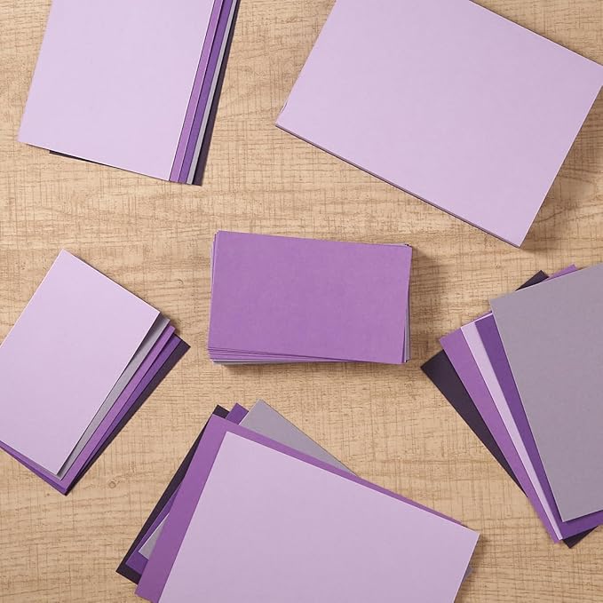 50 Sheets Colored Cardstock Paper 5 Colors, 250 GSM Heavy Card Stock - Image 6