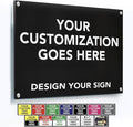 Custom Outdoor Metal Sign by SpeedyOrders