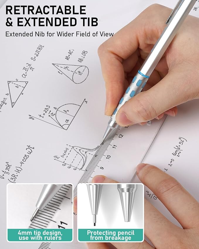Nicpro 36PCS Blocky Gear Mechanical Pencil Set - Image 4