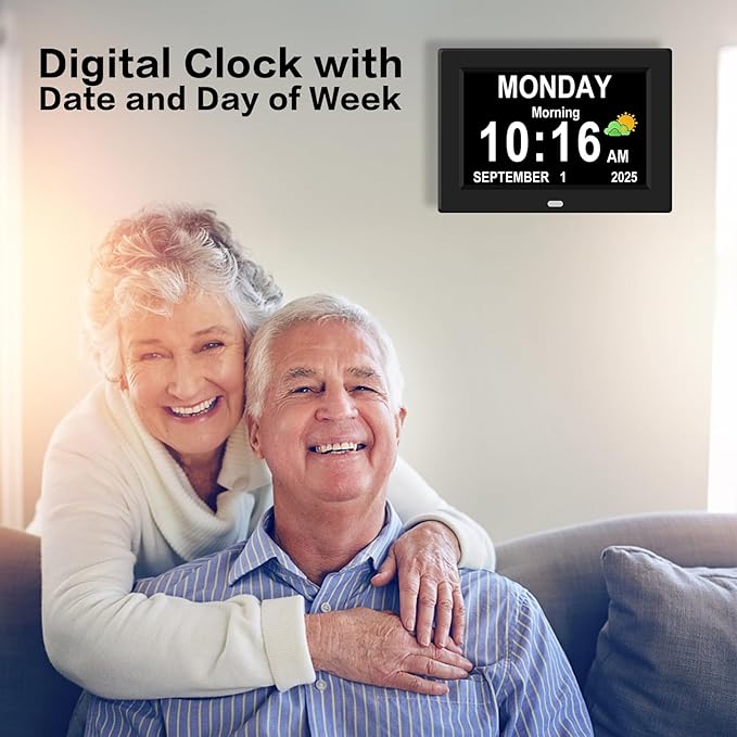 11'' Large Display Digital Alarm Clock - Image 7