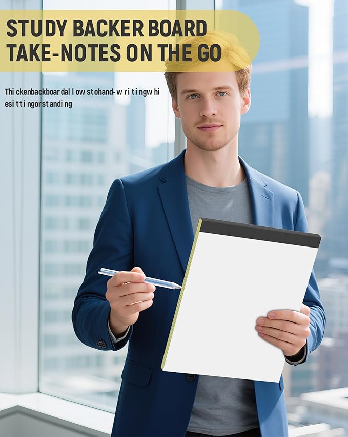 24 Pack Legal Pads 8.5 x 11 College Ruled Writing Pads, 720 Sheets Legal Note - Image 5