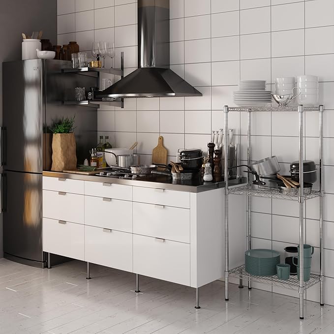Regal Altair 14" Deep x 24" Wide x 54" Height Wire Shelving Kit | 3-Tier | NSF - Image 5