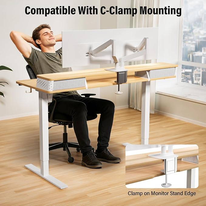 Kingant 55 x 24 Inch Electric Standing Desk - Image 8