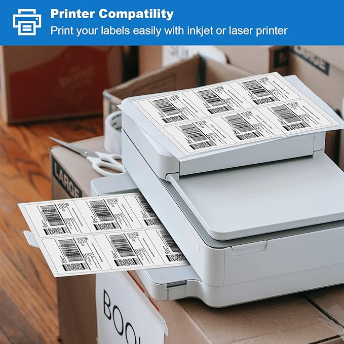 BESTEASY 3 1/3" x 4" Labels Shipping Labels - Image 3