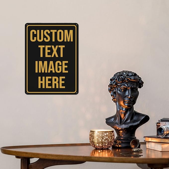 Custom Signs, Custom Sign, Metal Sign Customized Sign Personalized Metal Signs - Image 4