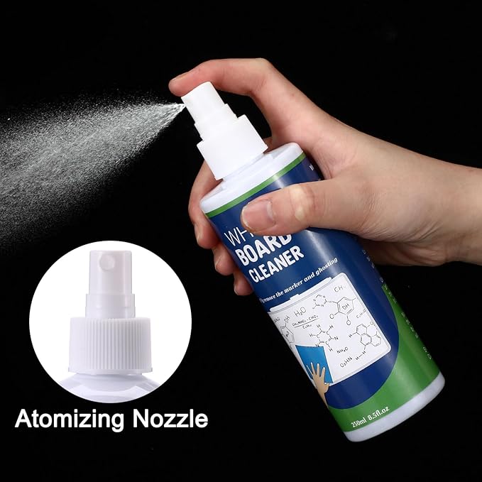 Dansib 10 Pack Non-Toxic Whiteboard Cleaner 8.5fl oz Dry Erase Board Cleaner - Image 3