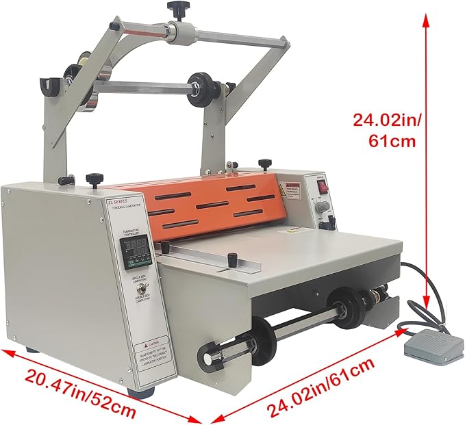 Yokoma 14.17in Electric Thermal Laminator - Image 8