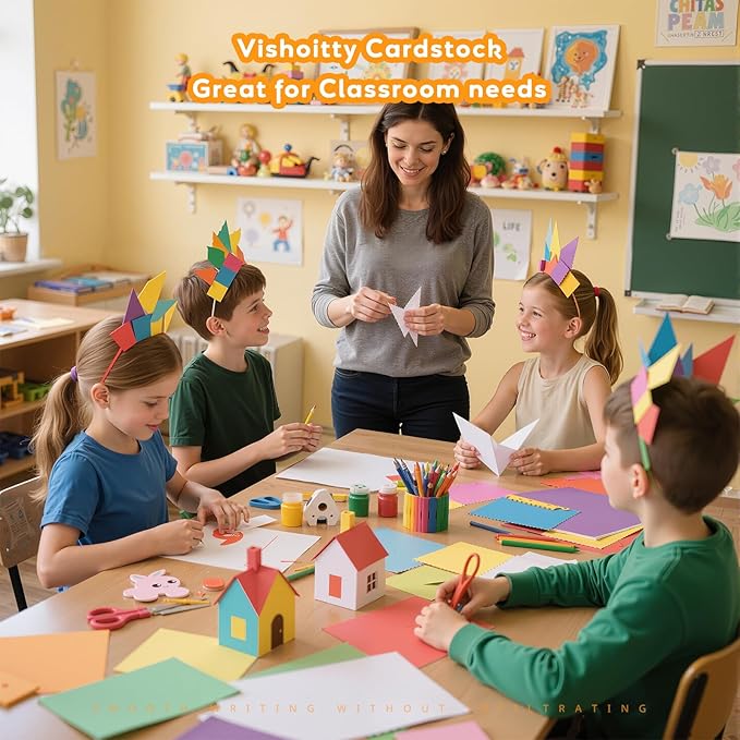 120 Sheets White Cardstock 8.5 x 11, Construction Paper, Cardstock Printer - Image 6