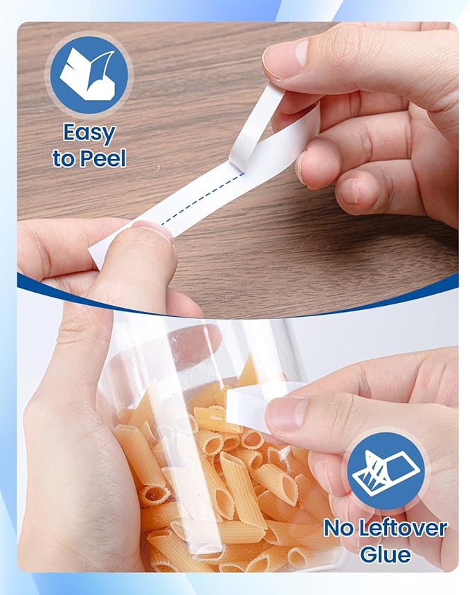 2-Pack Label Maker Tape 12mm 0.47" White TZE2312PK Replacement - Image 5
