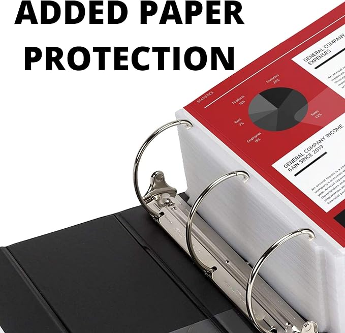 3 Ring Binders, 8.5" x 11" Presentation Folder - Image 5