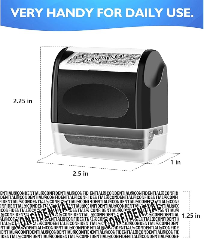 Identity Theft Protection Roller Stamp - Image 4