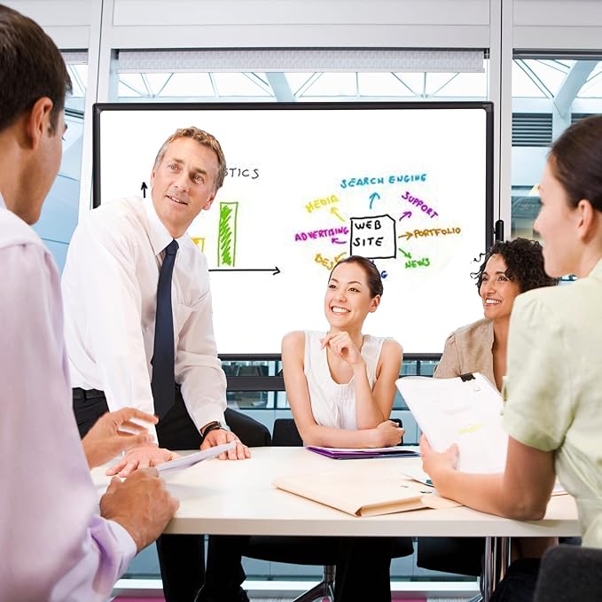 32x48 Inches Industrial-Grade Mobile Dry Erase Whiteboard - Image 9
