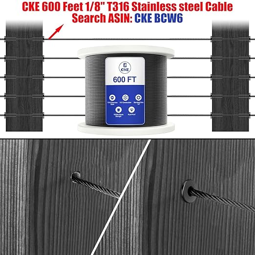CKE 40 Pack T316 Stainless Steel Black Protector Sleeves - Image 4